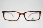 Vintage Glasses LACOSTE L2620 Brown Gold Square Eyeglass Frame