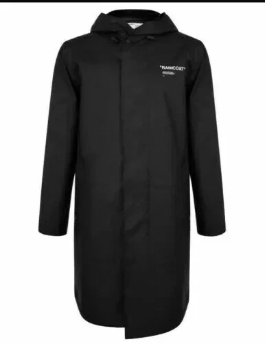 IMPERMEABILE MAC impermeabile nuovo con etichette da uomo OFF WHITE di virgil abloh taglia L prezzo consigliato £920