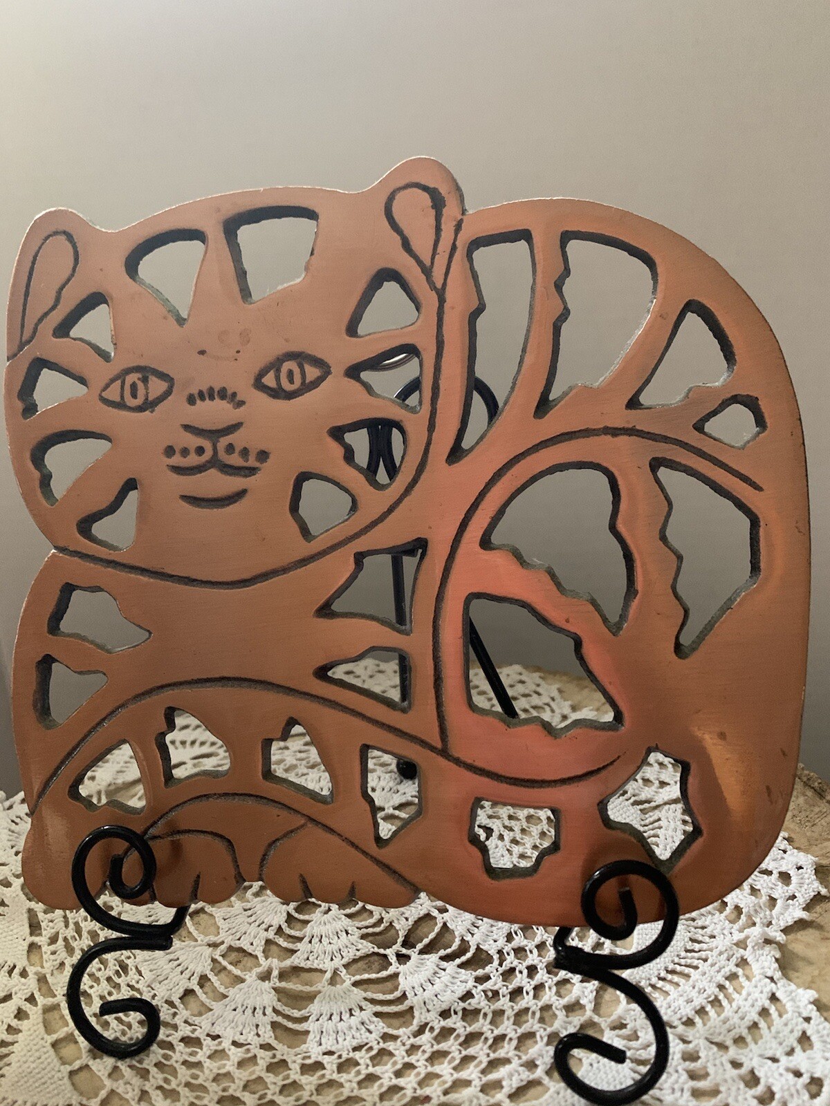 Three Brass Trivets eBay