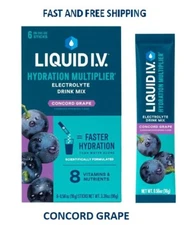 Liquid I.V.® Concord Grape Hydration Multiplier® Powdered Electrolyte Drink Mix,