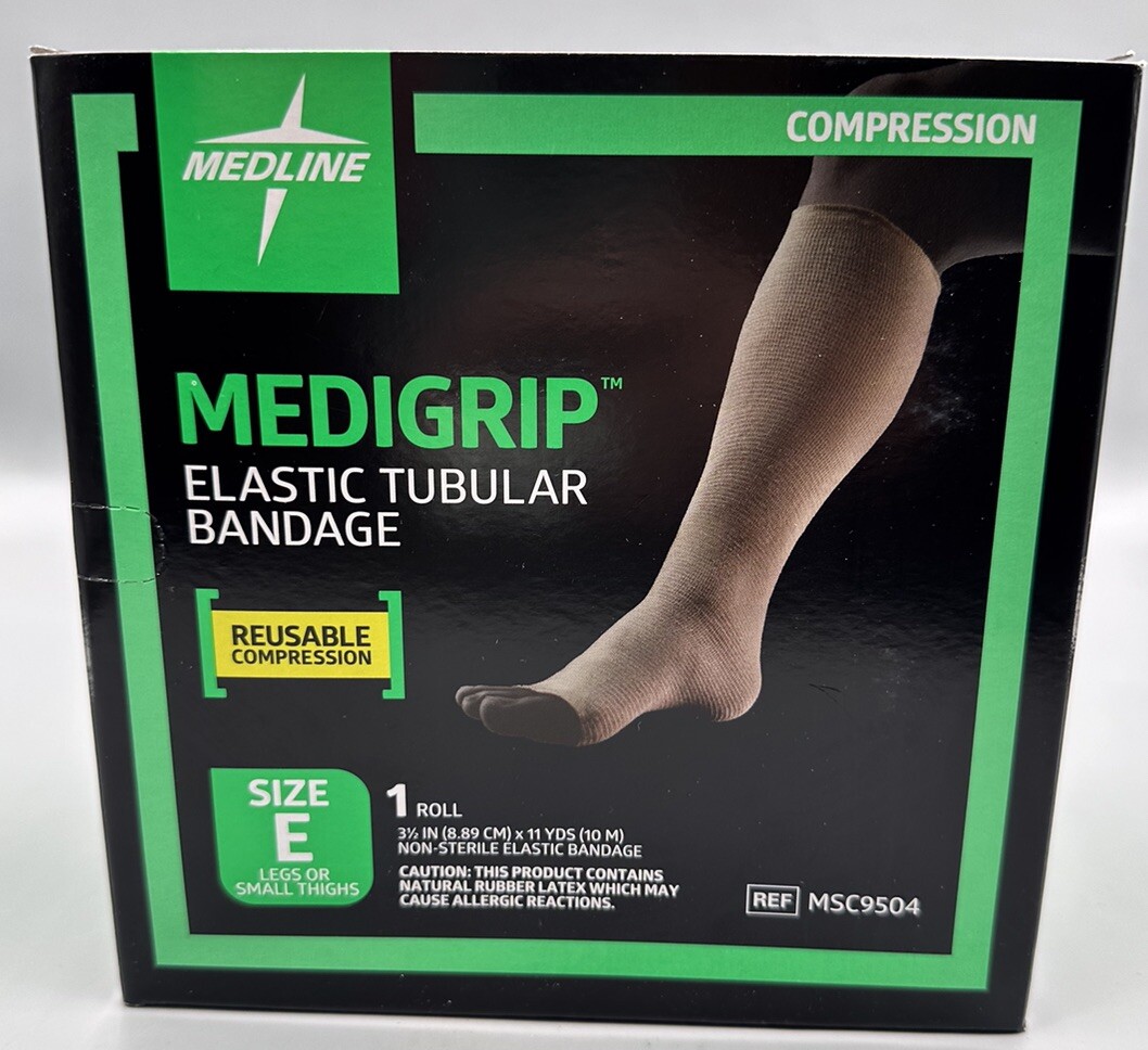 Medigrip Elastic Tubular Bandage Size E 10 meters (1 BOX) Free Shipping
