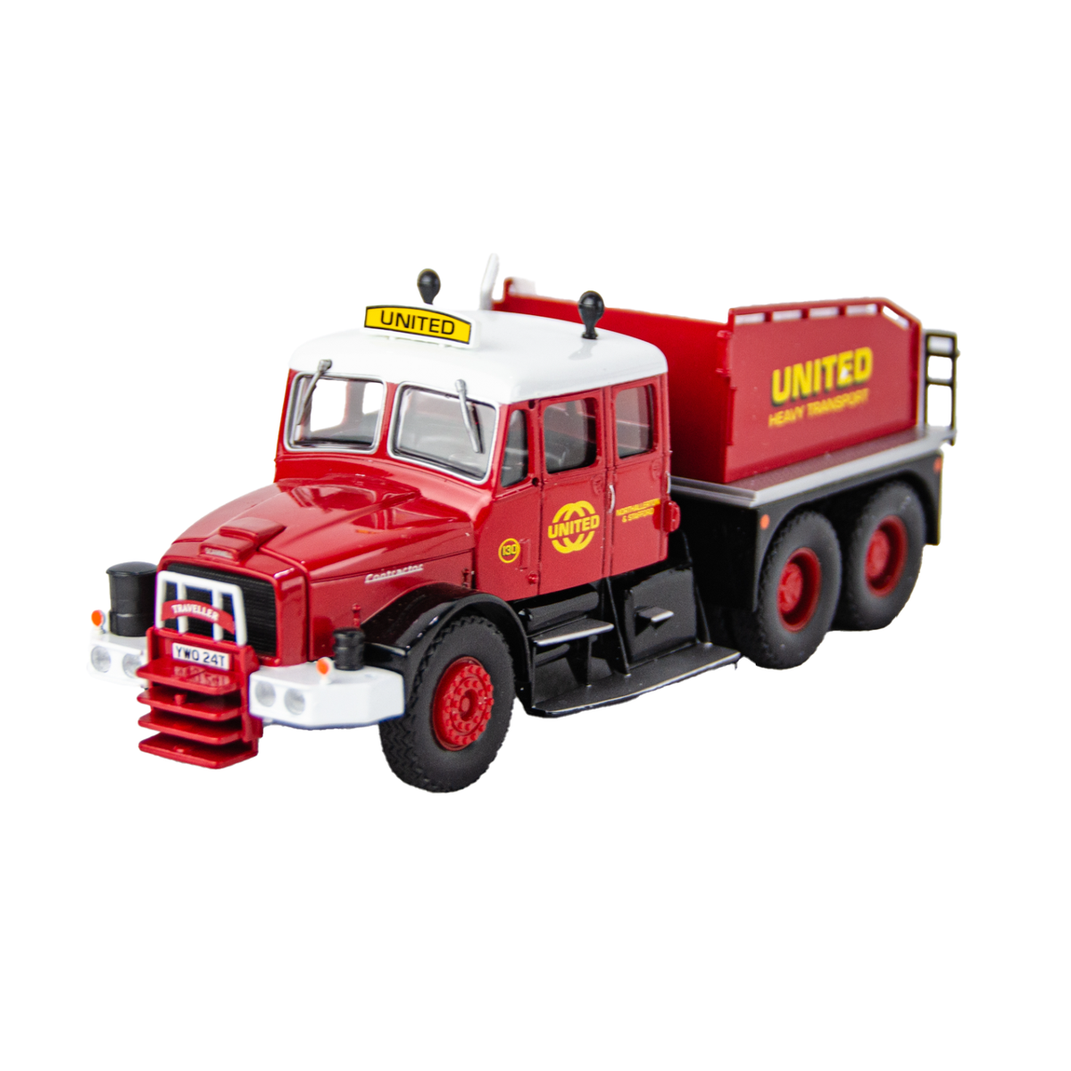 Corgi Scammell Contractor Rouge - Collection Transport Lourd + 8 Modules (occasion)