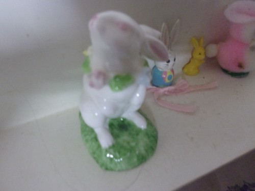 (4) Decorative Easter Rabbits - Picture 3 of 6