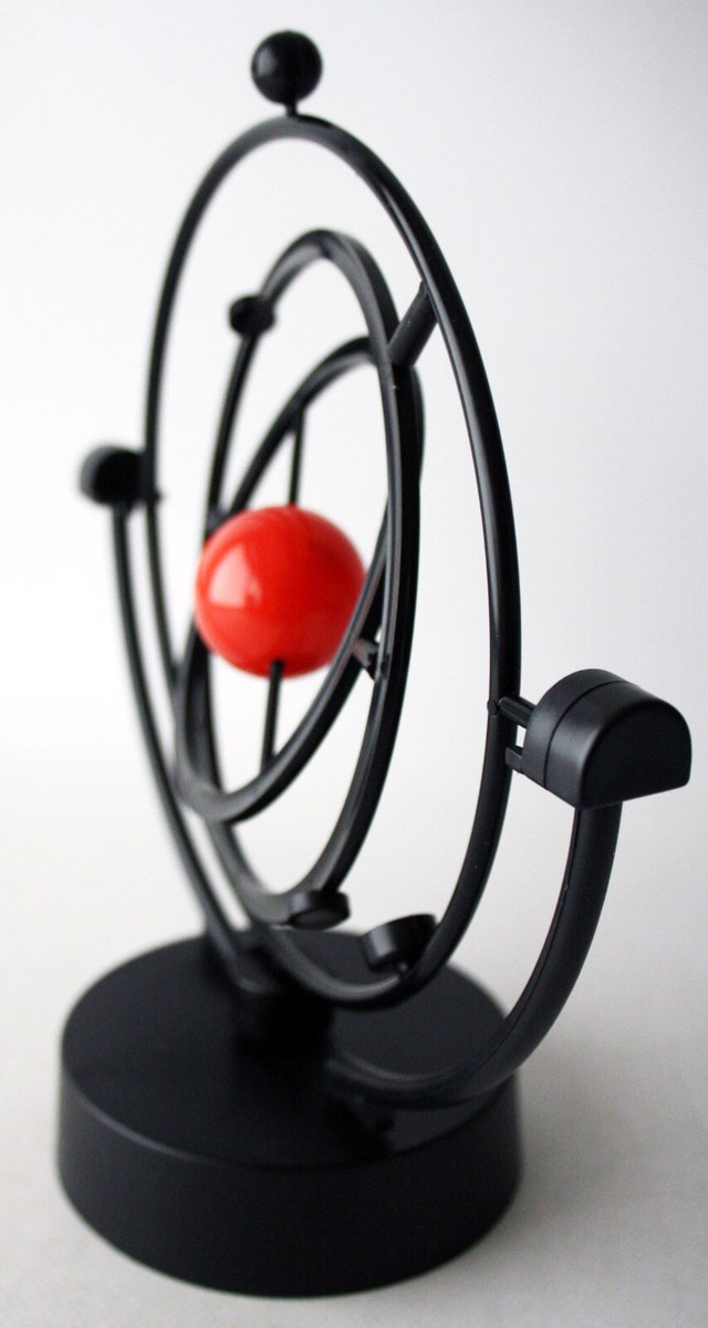 VINTAGE 80'S B/O MOBILES MAGNETIC BALANCE KINETIC MOTION PENDULUM