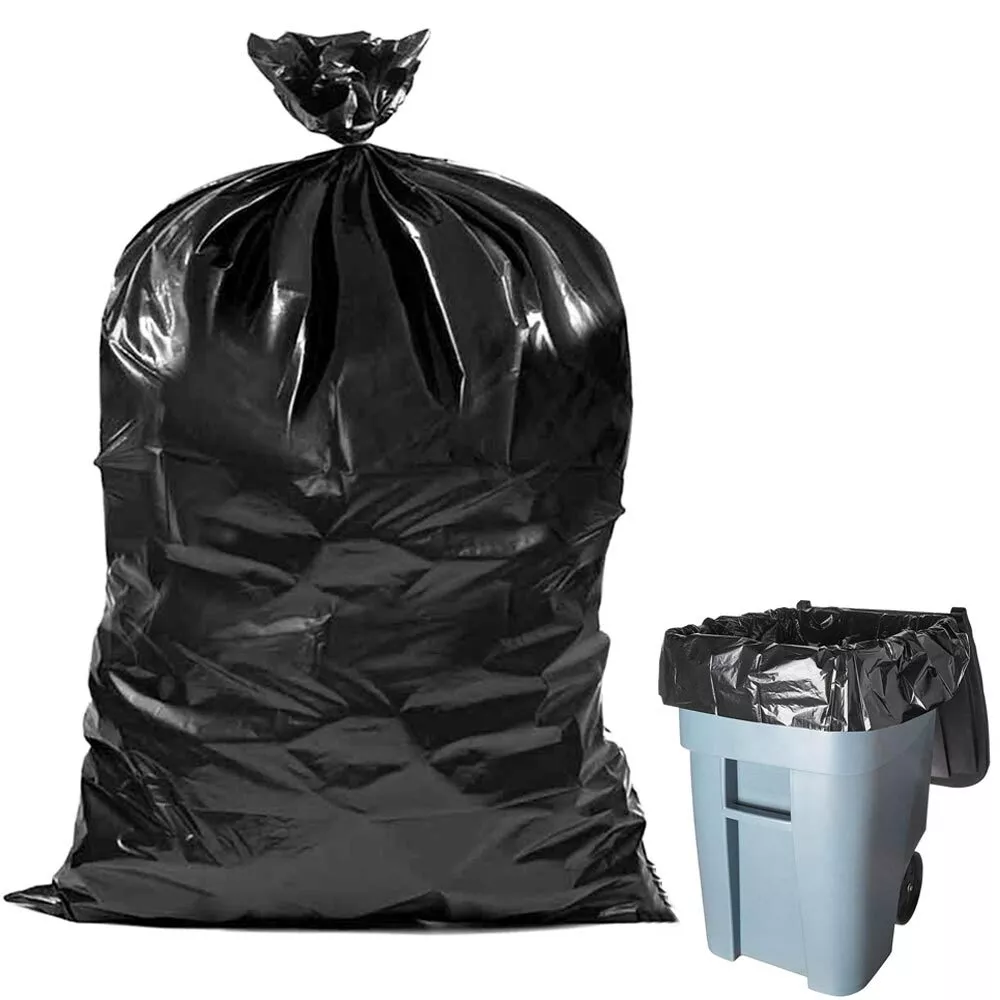 20 Contractor Trash Bags 42 Gallons 32 x 50 3 Mil Thick Heavy Duty Industrial