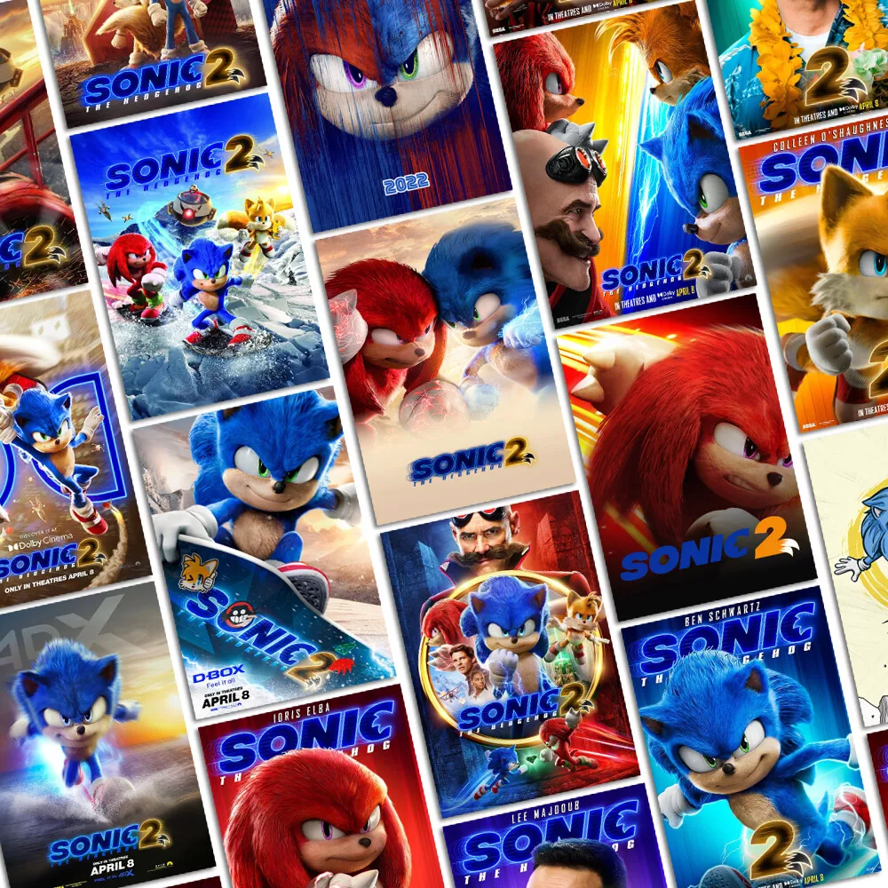 Sonic Movie 2 Poster  Hedgehog movie, Hedgehog art, Sonic heroes