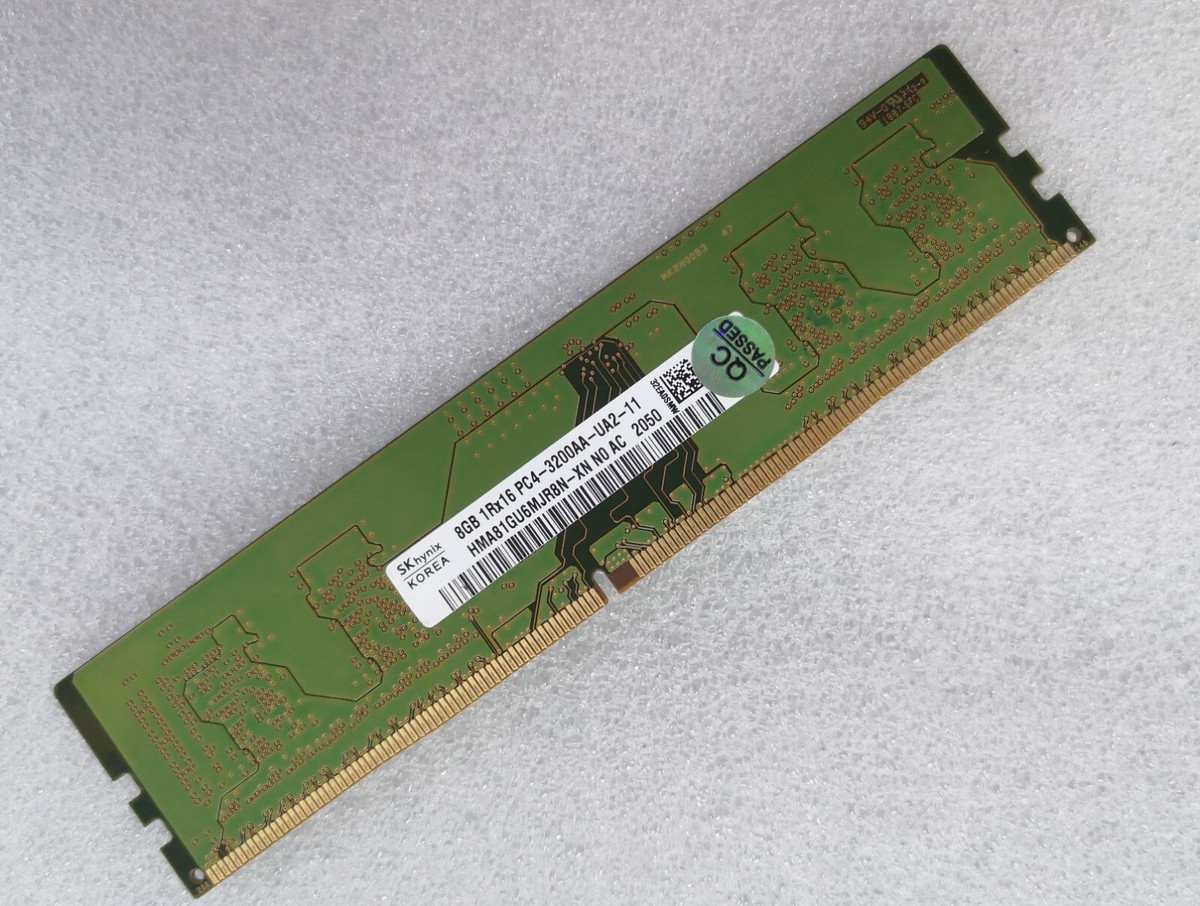 SK Hynix 8GB DDR4 3200 1Rx16 PC4-25600 288pin Desktop DIMM RAM