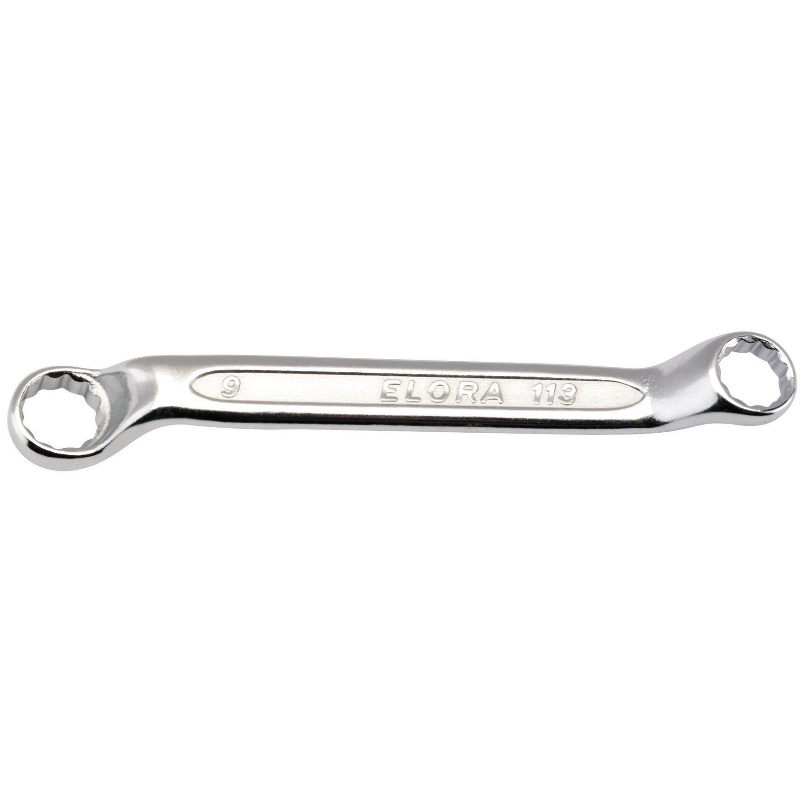 Draper 8mm x 9mm Elora Midget Deep Crank Metric Ring Spanner