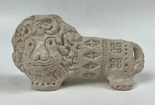 Vintage Flavia Montelupo Italy Modernist Lion Sculpture