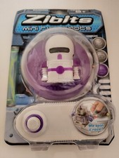 ZIBITS Mini R/C Robot "GO-B" white/purple by Senario, c. 2010, Factory-sealed