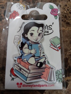 Disney Animators Collection Princess Belle Metal Pin Disneyland