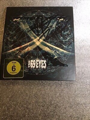 CD- The 69 Eyes- X -Original 2012 Release s, Deluxe Edition CD +DVD, New, Signed