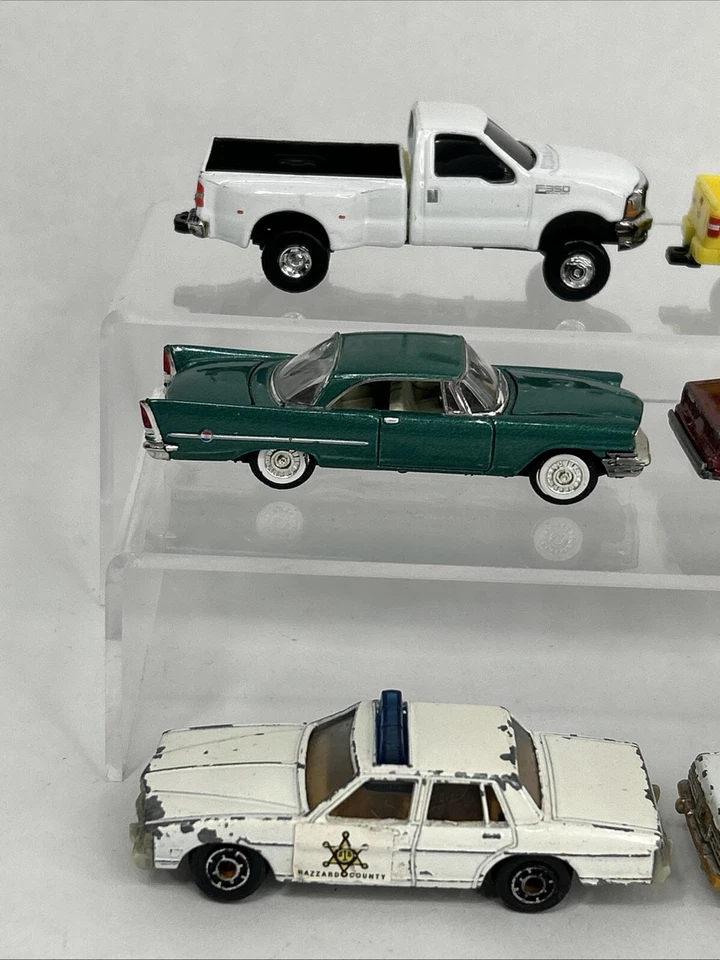 ERTL Lote Dukes Hazzard Sheriff Coche de Policía Pontiac Cannonball Pick Up Chrysler Foto 2 de 4