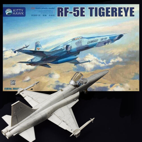 KITTY HAWK 1/32 RF-5E TIGEREYE MODEL KIT KH32023 - Picture 1 of 7