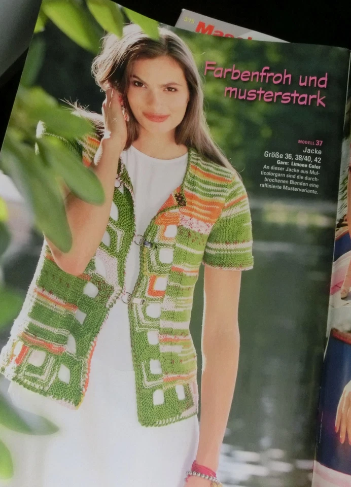 Maschen Style 1/15: Strickmode zum Selbermachen in Gr. 36 - 50 # 7013 - Bild 2 von 4