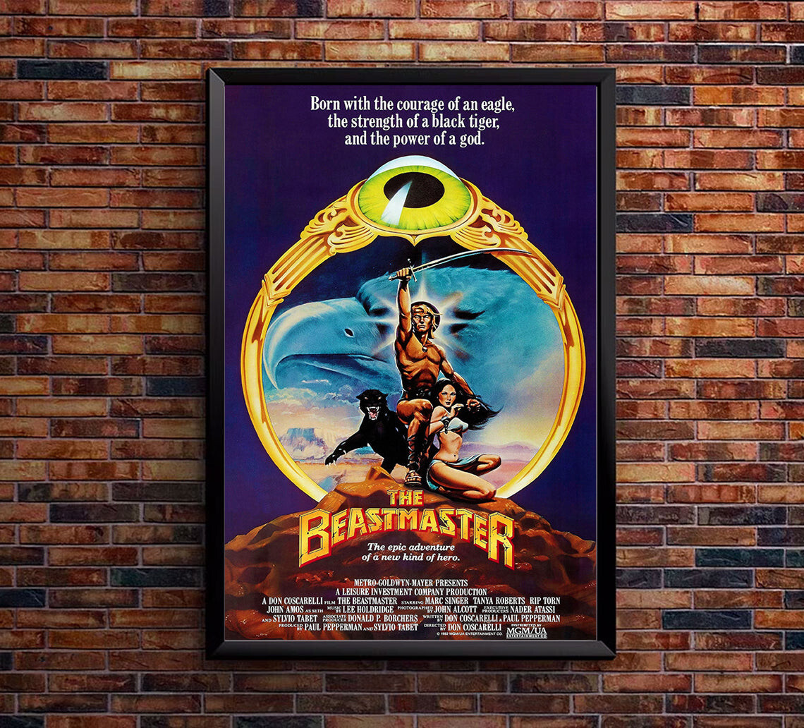 The Beastmaster - 1982 - US - Movie Poster | eBay
