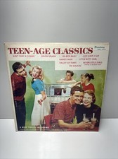 12 Hit Parade Tunes ~ Vinyl LP. 1956 50's Teens Cover Art