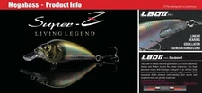 Megabass Super-Z  Z2 Squarebill Crankbait - Choose Color