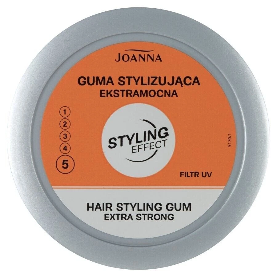 Joanna Styling Effect Hair Styling Gum Extra Strong with UV Filter 100g