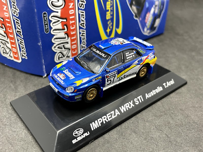 CM's 1/64 IMPREZA WRX STi Australia T.Arai #57 diecast model car
