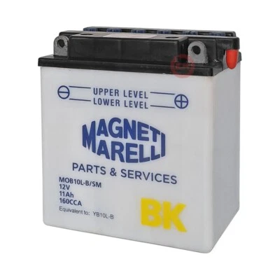 Batterie Magneti Marelli YB10L-BP 12V 11Ah Kawasaki EN 500 C Vulcan LTD 1999 - Photo 1/4
