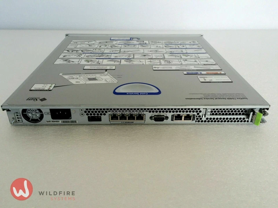 Sun Fire T1000 6C 1.0GHz, 8GB, 2x 73GB 10K, 1x PSU, Rack Kit - Image 2 of 4