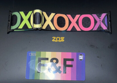 Zox F&F iWatch Armband **exklusives seltenes Sammlerstück** 42/44/45mm Uhr #1369-