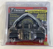 Trimax UMAX50 Universal Trailer 9/16" Coupler Lock