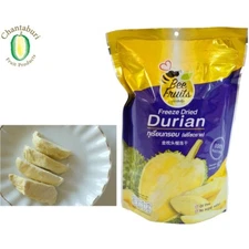 100g. Durian Monthong Vacuum Freeze Dried Premium Fruit Thailand Healthy Gift