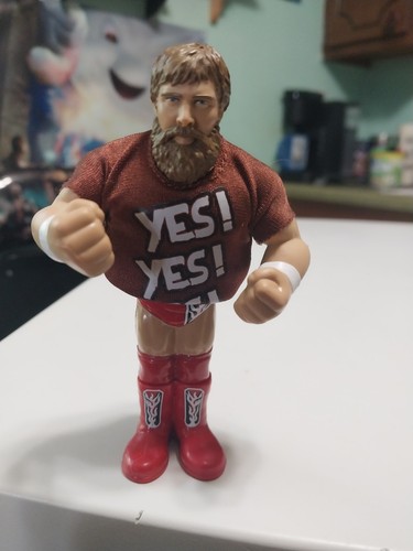wwe mattel retro daniel bryan With Shirt...