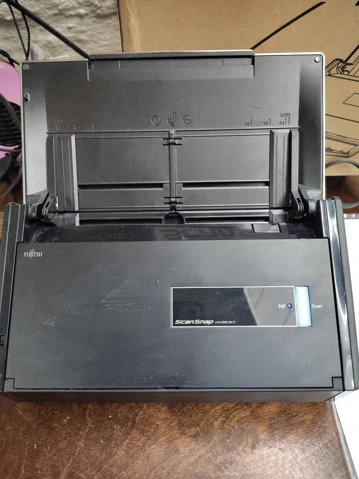 Fujitsu ScanSnap ix500 Wireless Document & Image Scanner with Power Supply & USB - Image 2 of 4