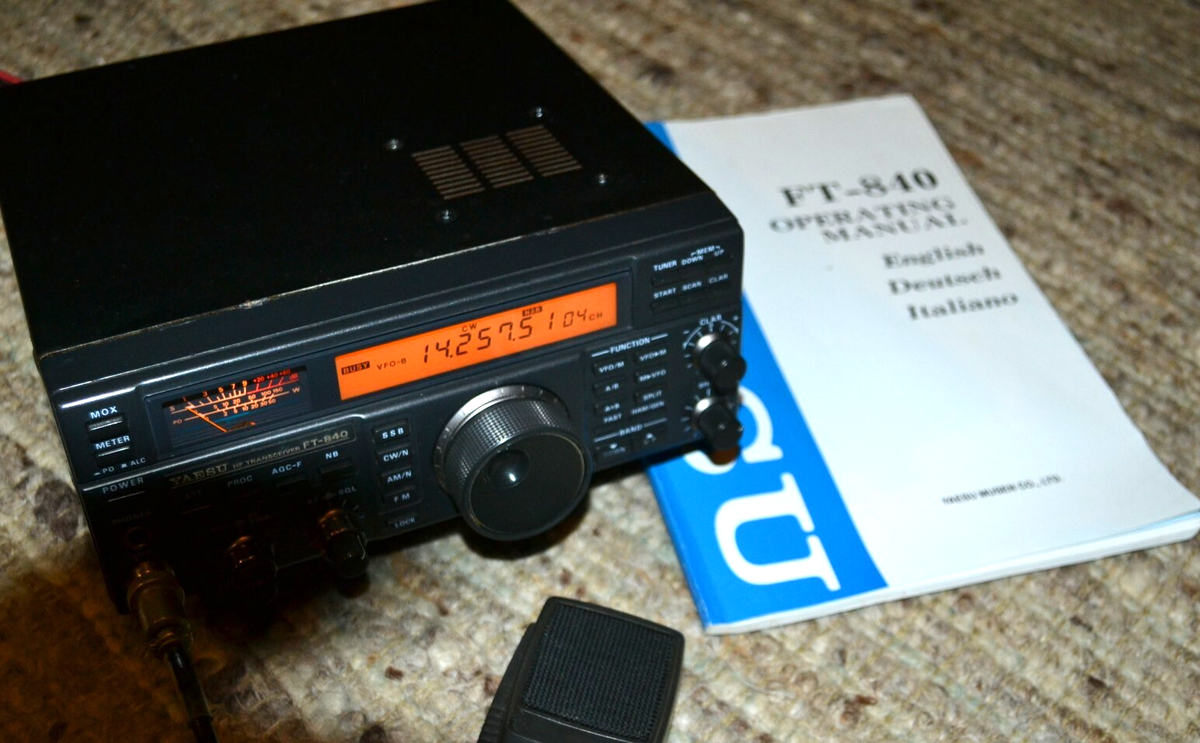 Yaesu FT840 HF ham radio transceiver | eBay