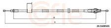 Cofle 92.20.160B501 Cable Pull, Parking Brake for Jeep