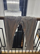 Mens Holister Jeans Skinny W32 L32 Light Blue Excellent Condition Distressed