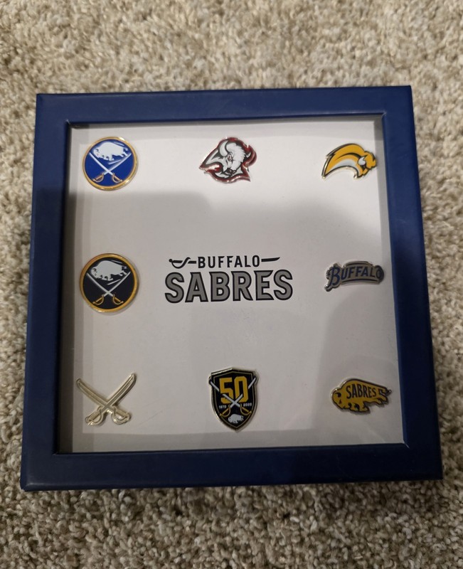 Buffalo Sabres 50th Anniversary Season Pin Set