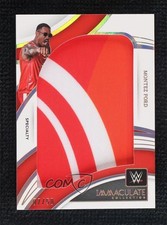 2022 Panini Immaculate WWE Jumbo Memorabilia Specialty 7/50 Montez Ford 07o4