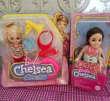 Barbie Chelsea Doll Accessories Blonde Lifeguard Small Doll Bonus Friend set 2