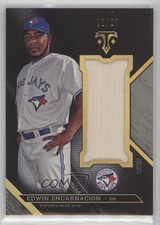 2016 Triple Threads Unity Single Jumbo Relics Silver /27 Edwin Encarnacion 3t2