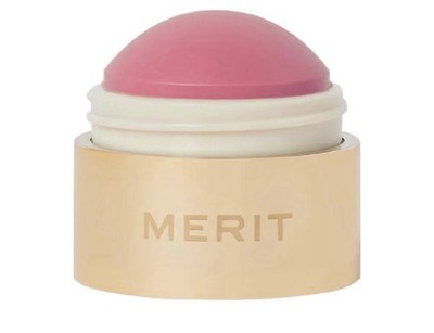 MERIT Flush Balm Cream Blush Stockholm-baby pink 0.31 oz/9g Bonus Acne Patch 36