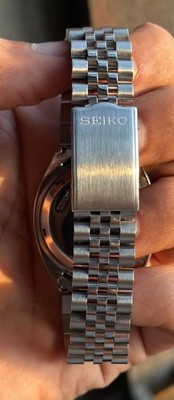 Seiko 5 Automatic 21 jewels japan Made Green Dial Watch For Mens