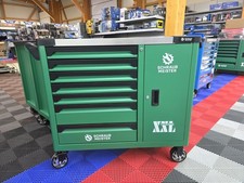 Profi Werkzeugwagen XXL AgrarTec Werkstattwagen mit Werkzeug Gr&uuml;n