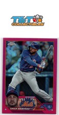 Omar Narváez 2023 Topps Chrome Update Magenta #USC69 New York Mets /399 19a