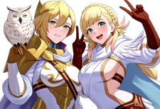 Sharena Fire Emblem Vinyl Car Decal Sticker 7" Weatherproof