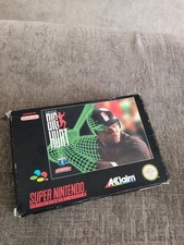 Thumbnail of ebay&reg; auction 206505654192 | Frank Thomas Big Hurt Baseball komplett SNES boxed mit Anleitung UK PAL FP
