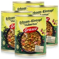 "Erasco Erbsen-Eintopf \"Hubertus\" 800G Fertigessen (4Er Pack)"