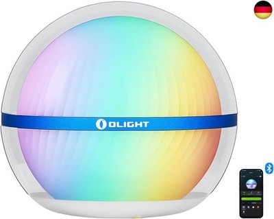 OLIGHT Sphere Smartes LED Nachtlicht mit APP Steuerung, 75 Lumen dimmbare