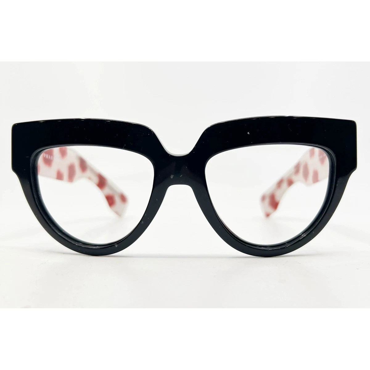 NIB $440 Womens PRADA Sunglasses 2AU5Y1 Tortoise Shell Red Marble Polarized 52mm PRADA Women main image 2