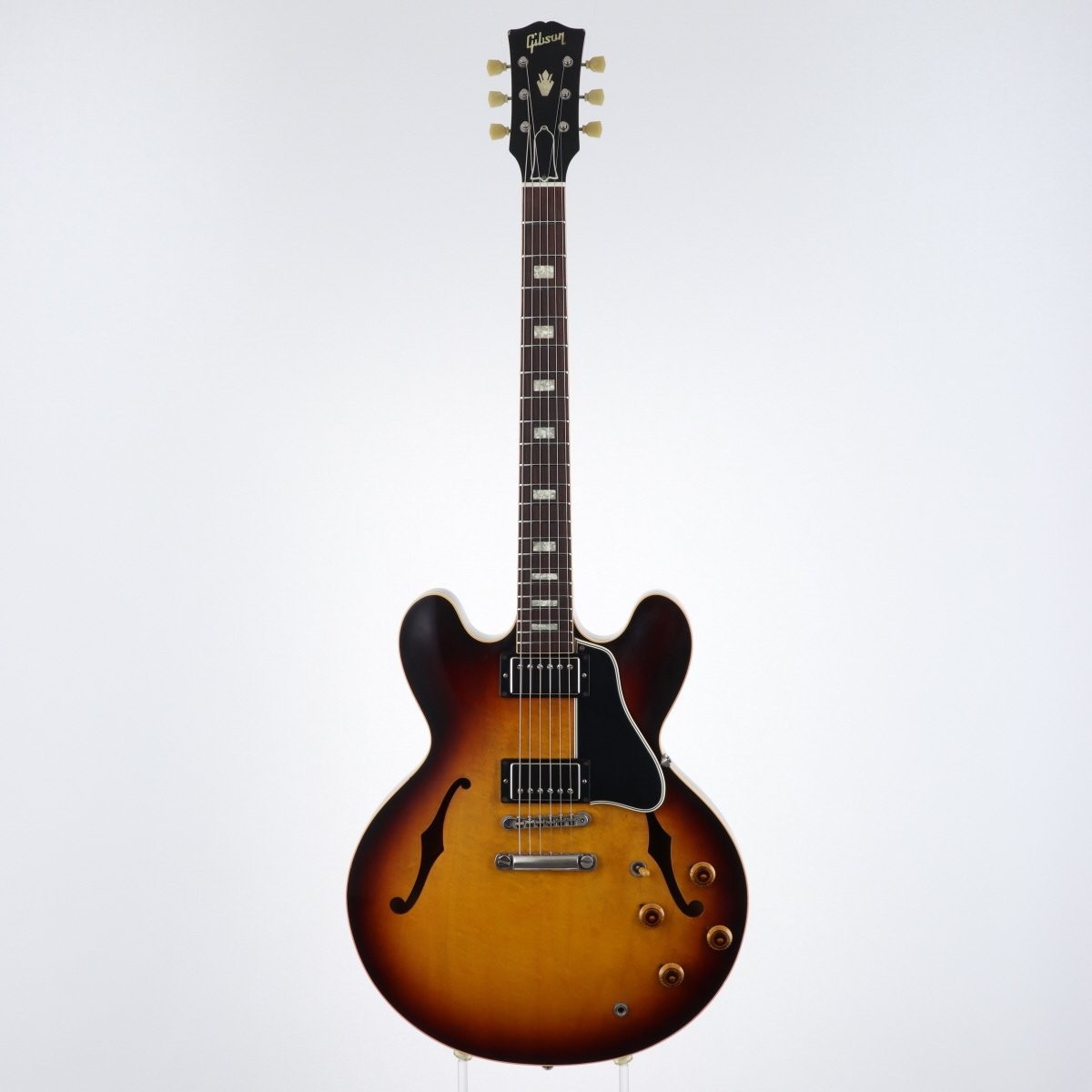 【5Star】Gibson ES-335 BLOCK Exp Gibson ES-335 Block Reissue Antique Tea Burst 2008 | The