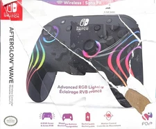 PDP Afterglow Wave Controller with Motion for Nintendo Switch - Black (Open Box)