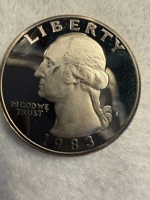 1983-S Proof Quarter Lot (36) Multiple Clear S Type 2 Variety Candidates